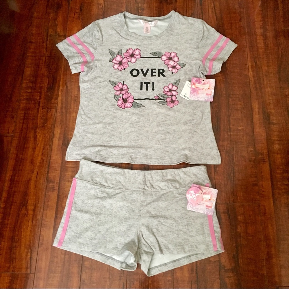 Harmony & Havoc Women 2pc Set Sleepwear, Size L